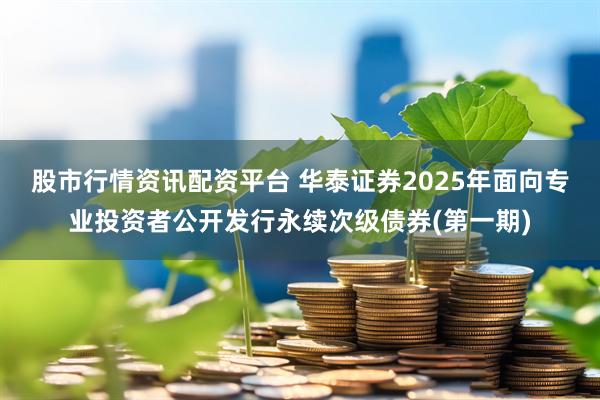 股市行情资讯配资平台 华泰证券2025年面向专业投资者公开发行永续次级债券(第一期)